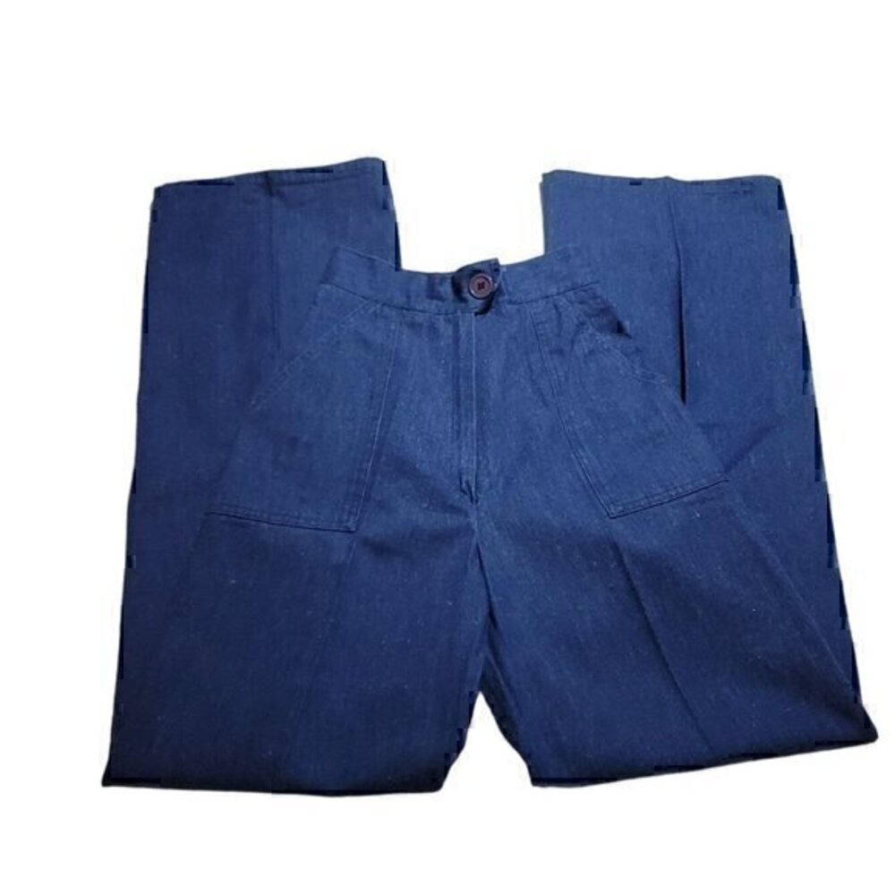 Women's Vintage Wide Leg Denim Jeans 14 Jones